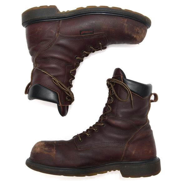 Red Wings SUPERSOLE® 2.0 8-inch Safety Steel Toe Brown Leather Boots Size 13 main image 8